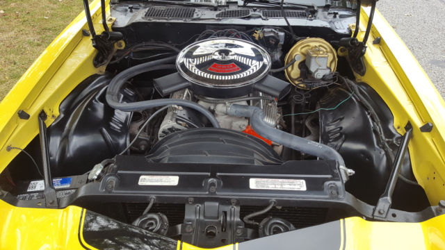 1970 Yellow Chevrolet Camaro Coupe