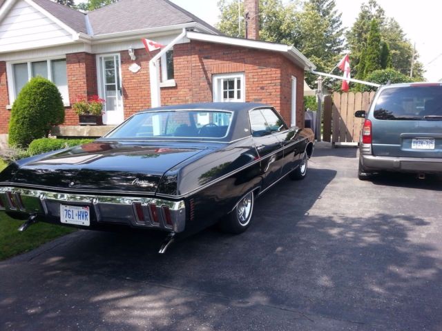 1970 Black Chevrolet Capriceold 4DR HARDTOP
