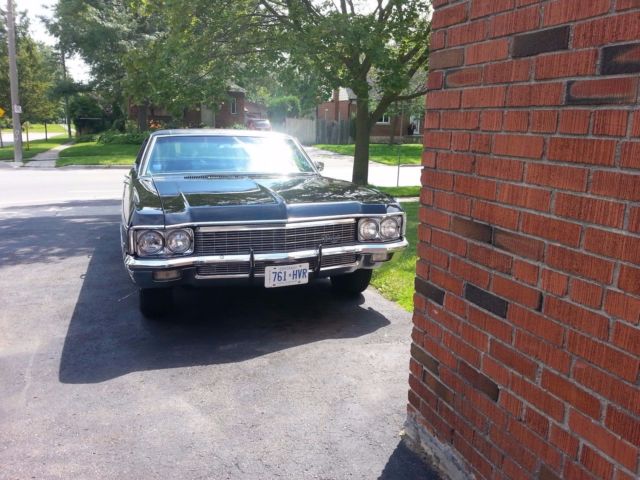 1970 Black Chevrolet Capriceold 4DR HARDTOP