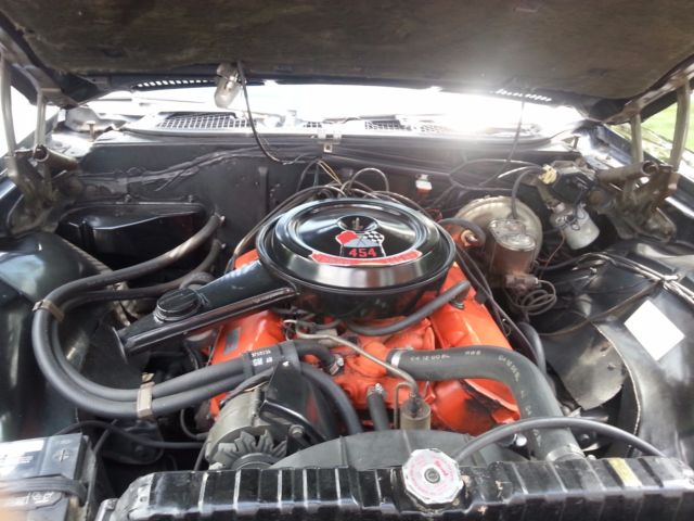 1970 Black Chevrolet Capriceold 4DR HARDTOP