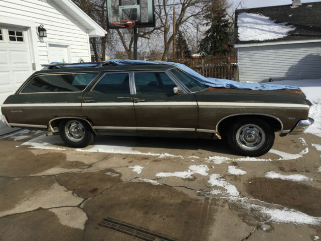 1970 Green Chevrolet Capriceold Wagon