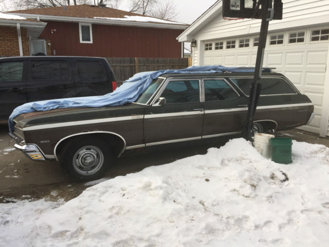 1970 Green Chevrolet Capriceold Wagon