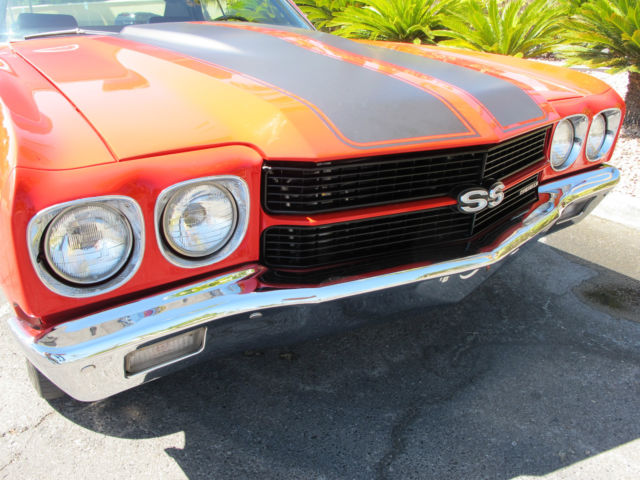 1970 Red Chevrolet Chevelle Coupe
