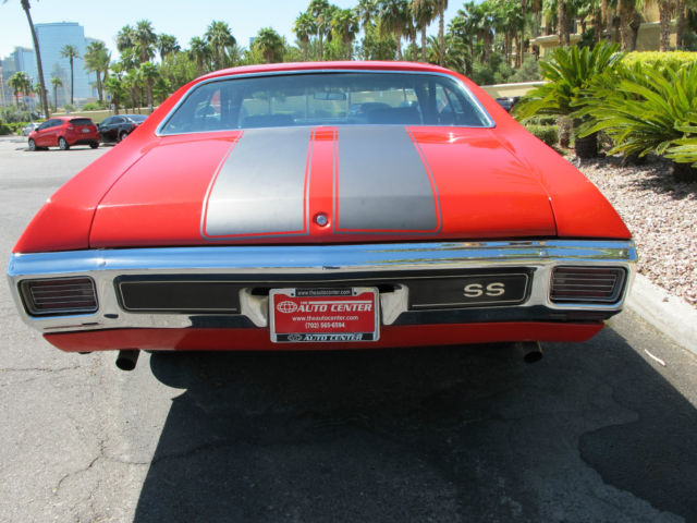 1970 Red Chevrolet Chevelle Coupe