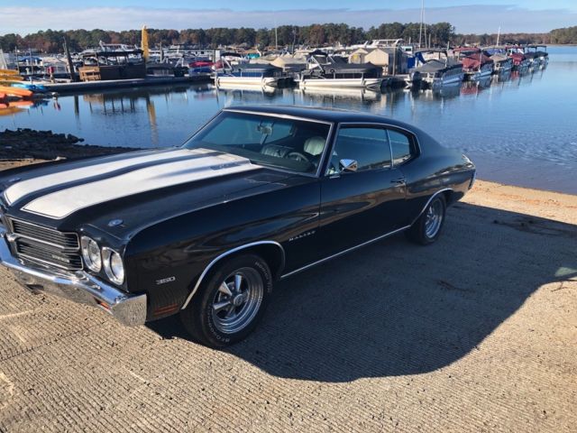 1970 Black Chevrolet Chevelle Coupe