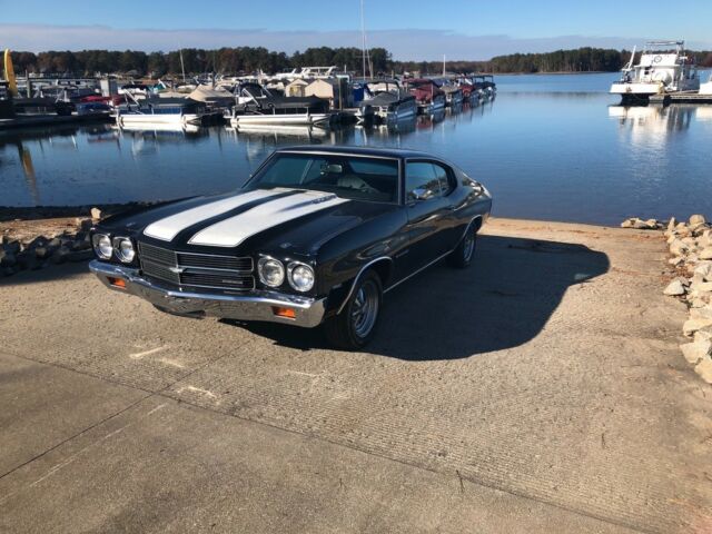 1970 Black Chevrolet Chevelle Coupe