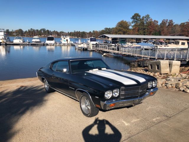 1970 Black Chevrolet Chevelle Coupe
