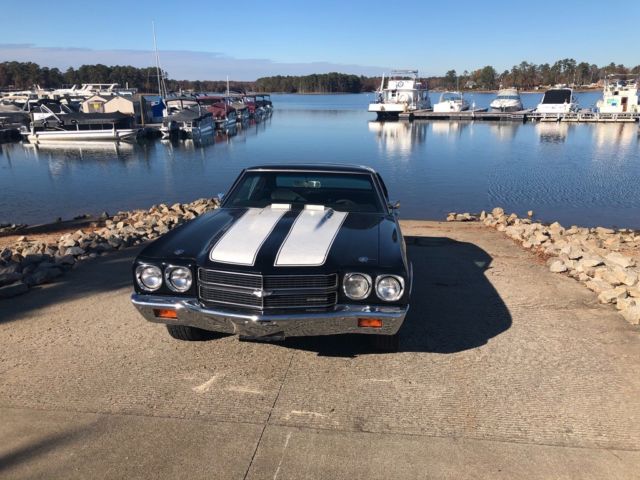 1970 Black Chevrolet Chevelle Coupe