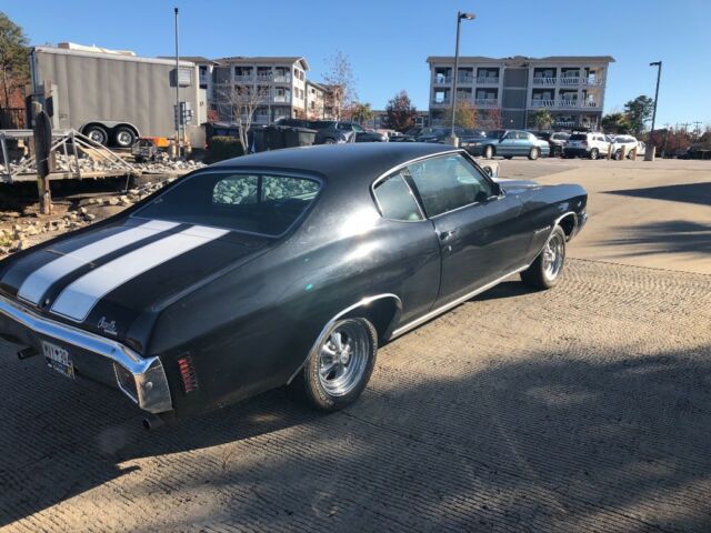 1970 Black Chevrolet Chevelle Coupe