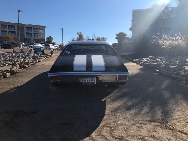 1970 Black Chevrolet Chevelle Coupe