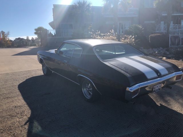1970 Black Chevrolet Chevelle Coupe