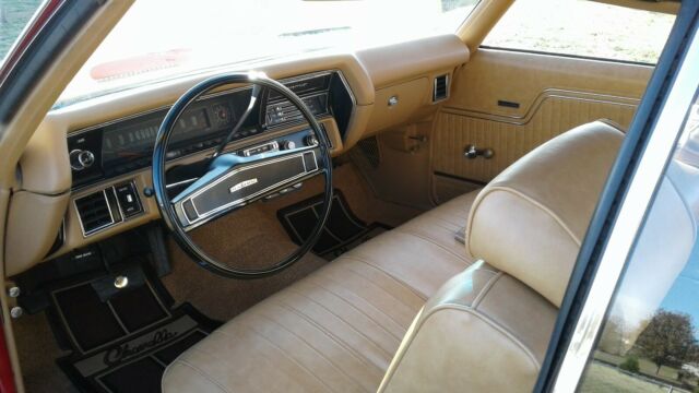 1970 Red Chevrolet Chevelle Coupe