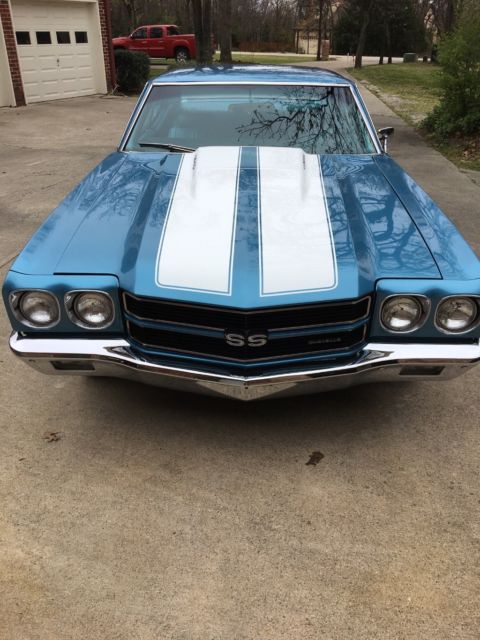 1970 Blue Chevrolet Chevelle