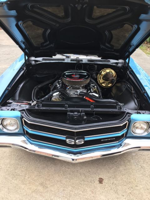 1970 Blue Chevrolet Chevelle