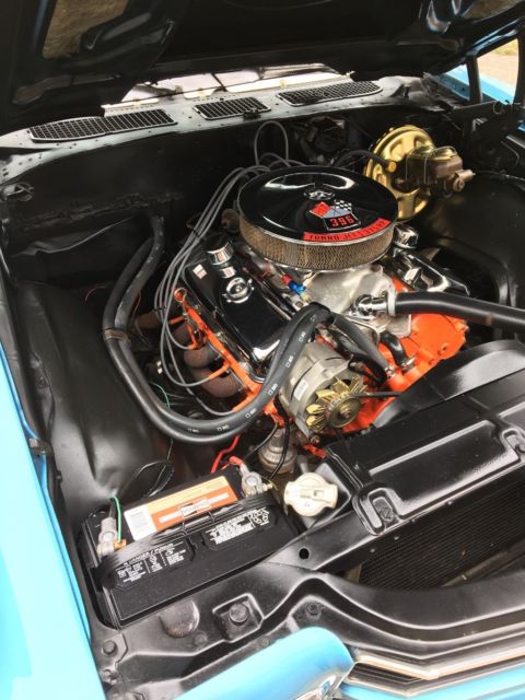 1970 Blue Chevrolet Chevelle