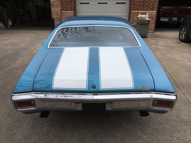 1970 Blue Chevrolet Chevelle