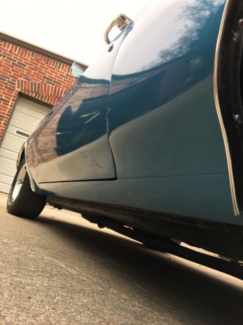 1970 Blue Chevrolet Chevelle