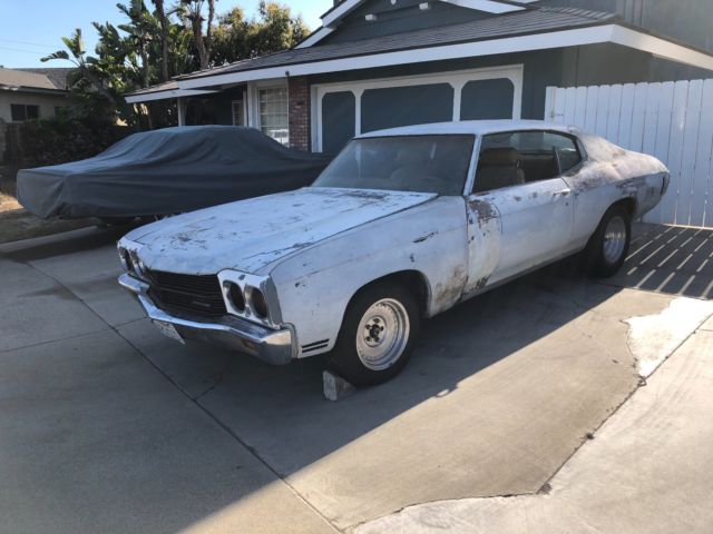 1970 Blue Chevrolet Chevelle Coupe
