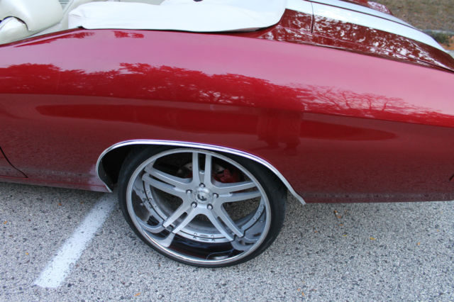 19700000 Red Chevrolet Chevelle Convertible