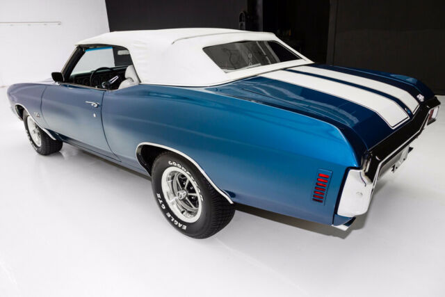 1970 Blue Chevrolet Chevelle Convertible