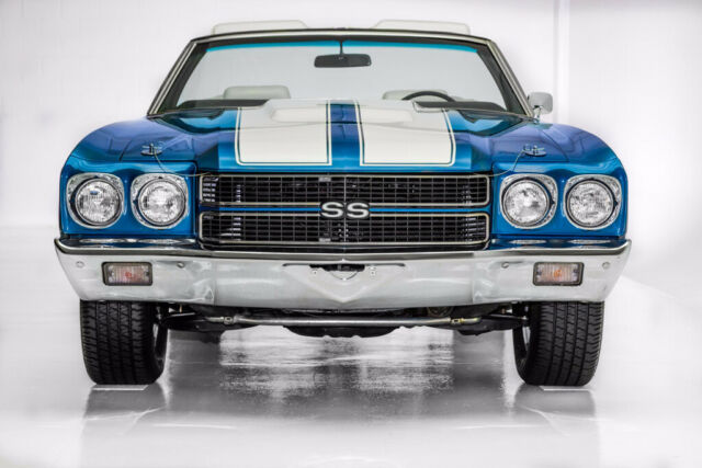 1970 Blue Chevrolet Chevelle Convertible