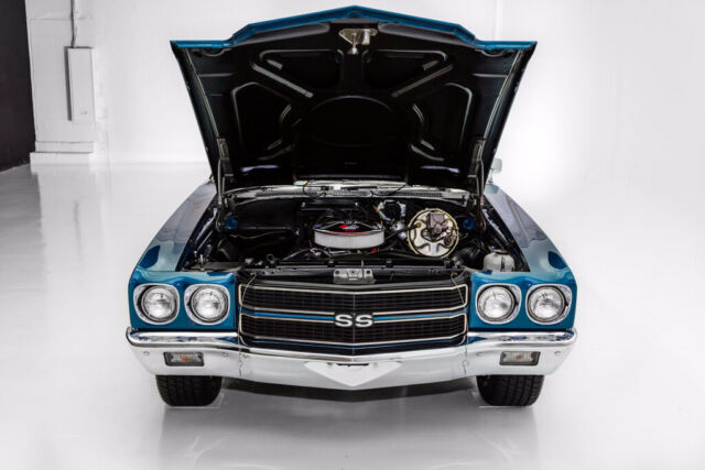 1970 Blue Chevrolet Chevelle Convertible