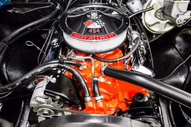 1970 Blue Chevrolet Chevelle Convertible