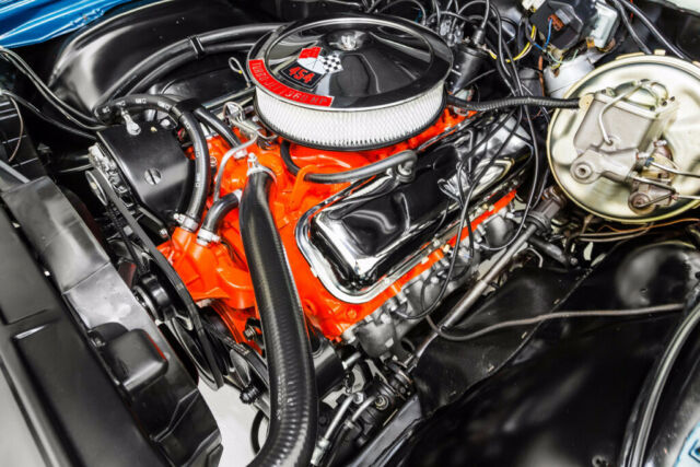 1970 Blue Chevrolet Chevelle Convertible