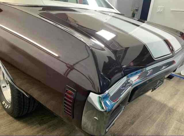 1970 Red Chevrolet Chevelle Malibu Convertible Convertible