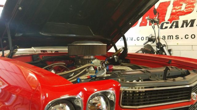 1970 Red Chevrolet Chevelle Coupe