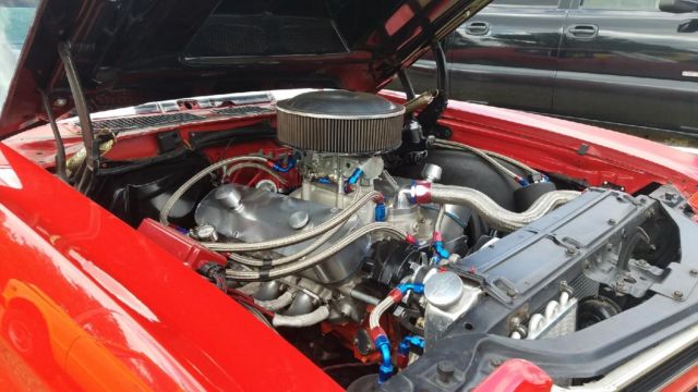 1970 Red Chevrolet Chevelle Coupe