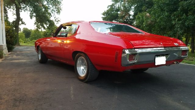 1970 Red Chevrolet Chevelle Coupe