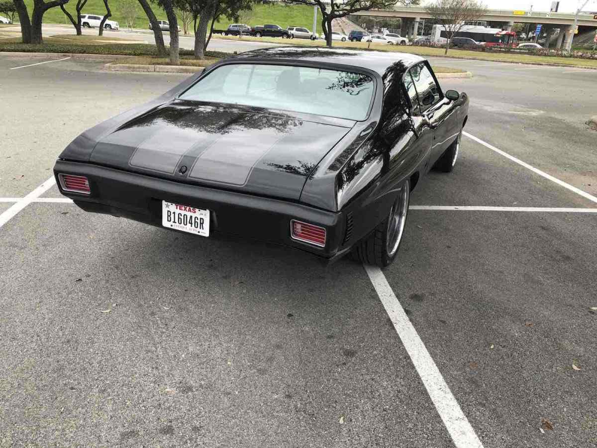 1970 Black Chevrolet Chevelle Coupe Coupe