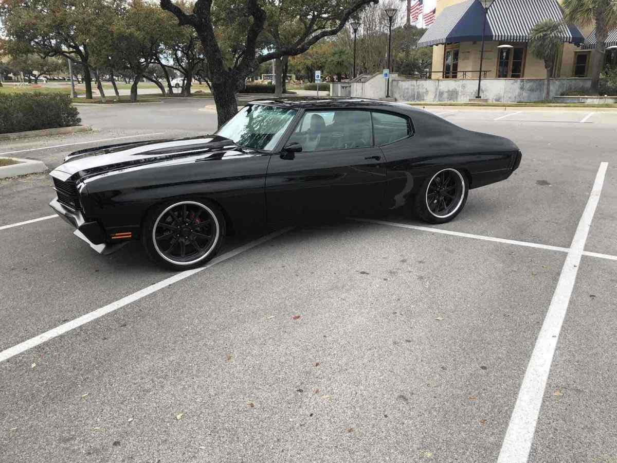 1970 Black Chevrolet Chevelle Coupe Coupe
