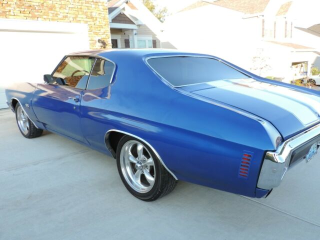 1970 Blue Chevrolet Chevelle Coupe
