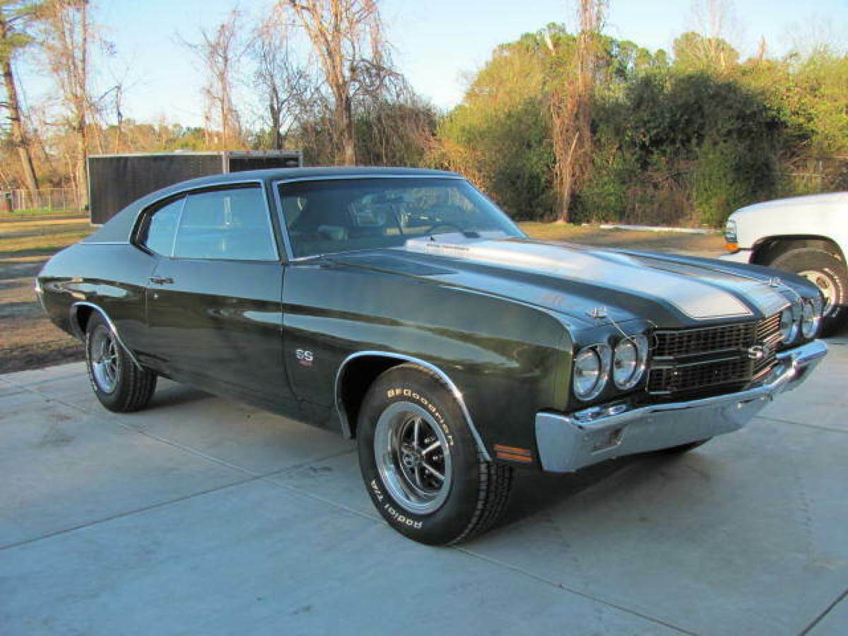 1970 Green Chevrolet Chevelle Coupe