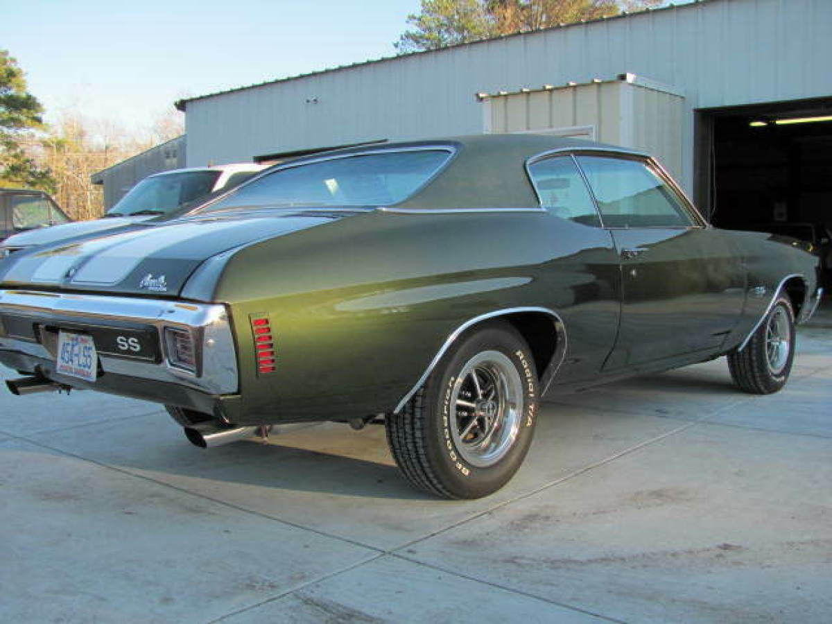 1970 Green Chevrolet Chevelle Coupe