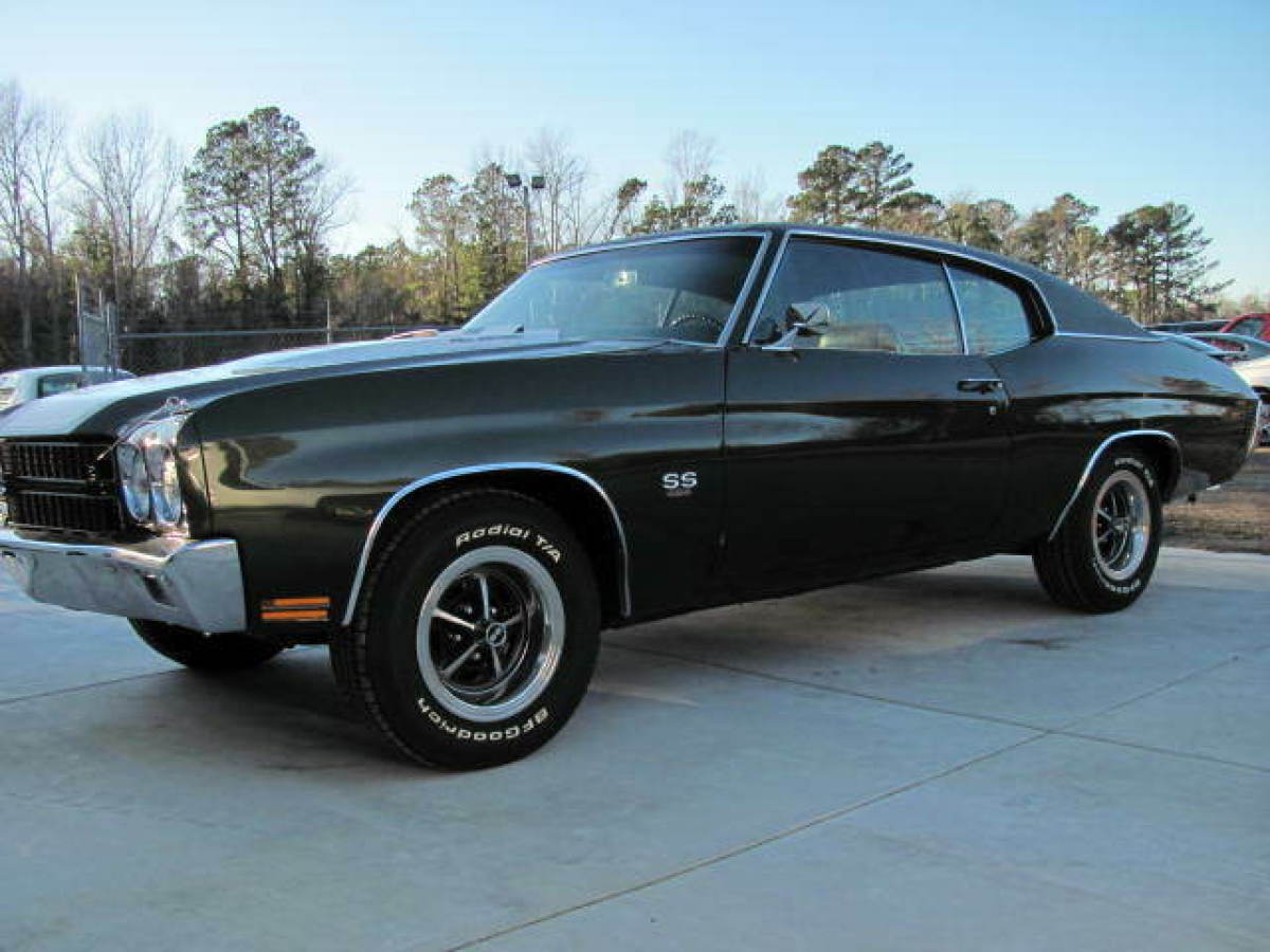 1970 Green Chevrolet Chevelle Coupe
