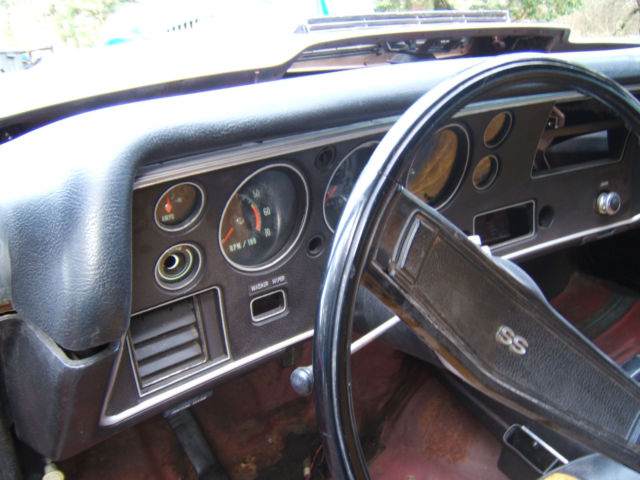 1970 Red Chevrolet Chevelle Coupe