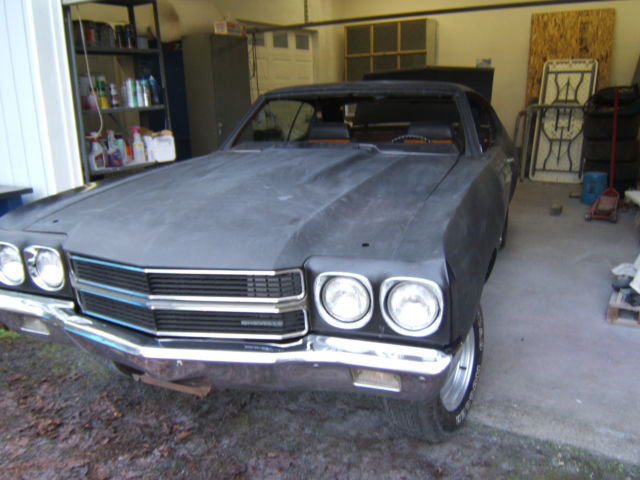 1970 Red Chevrolet Chevelle Coupe