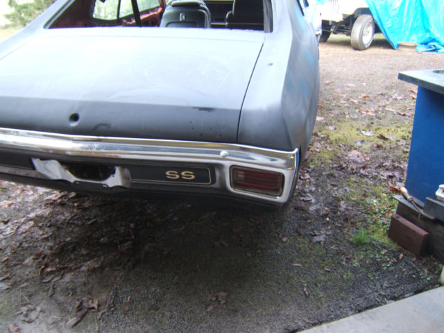 1970 Red Chevrolet Chevelle Coupe