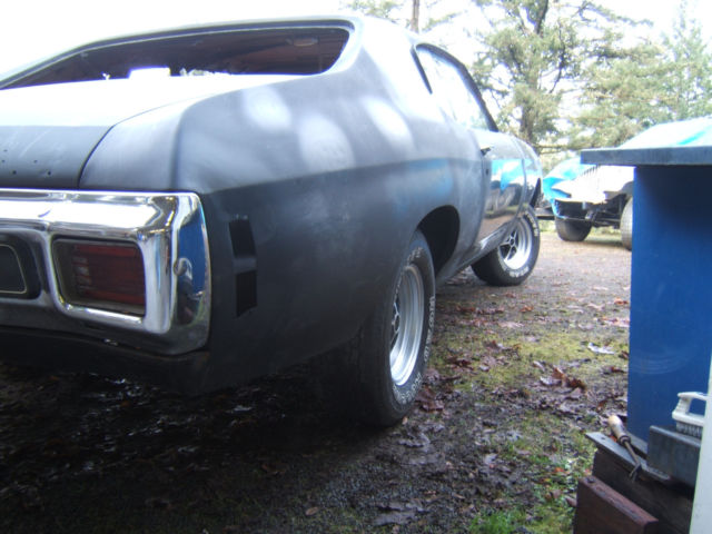 1970 Red Chevrolet Chevelle Coupe