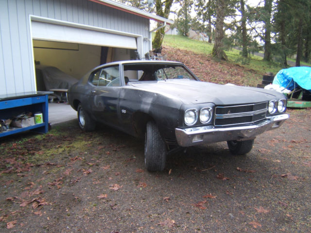 1970 Red Chevrolet Chevelle Coupe