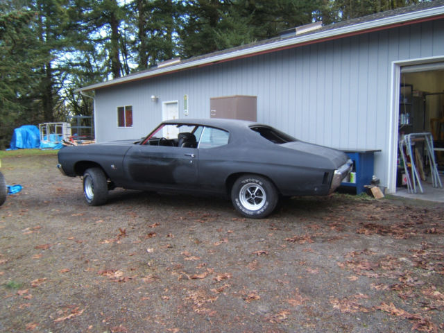 1970 Red Chevrolet Chevelle Coupe