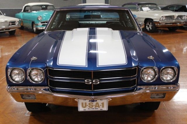 1970 Blue Chevrolet Chevelle --