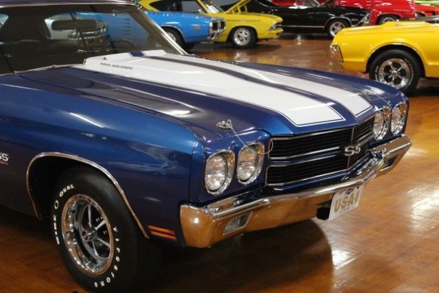 1970 Blue Chevrolet Chevelle --