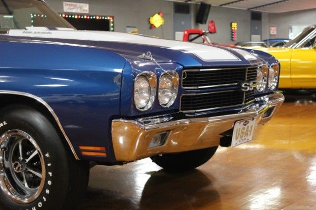 1970 Blue Chevrolet Chevelle --