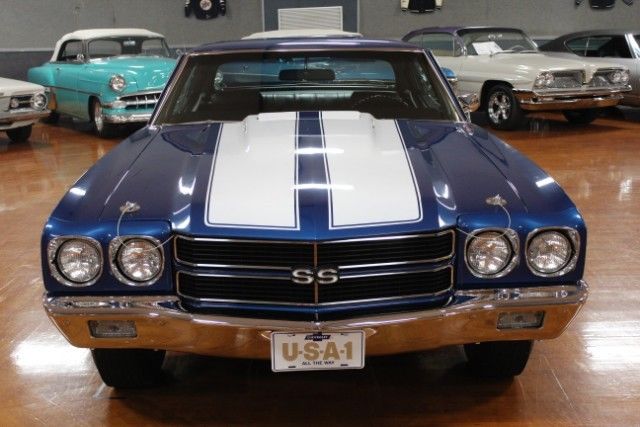 1970 Blue Chevrolet Chevelle --