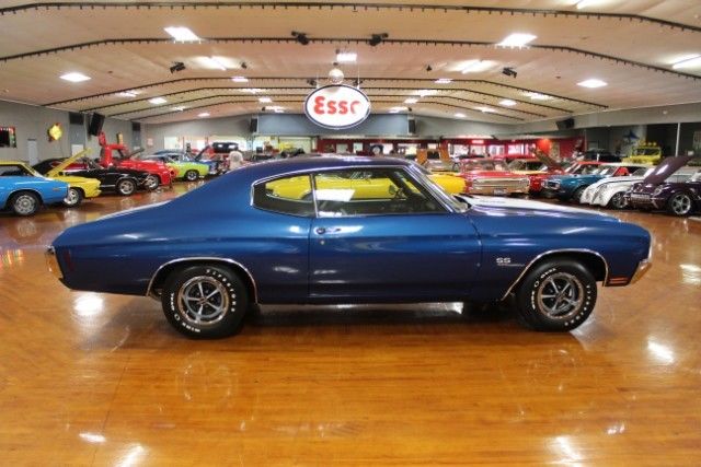1970 Blue Chevrolet Chevelle --