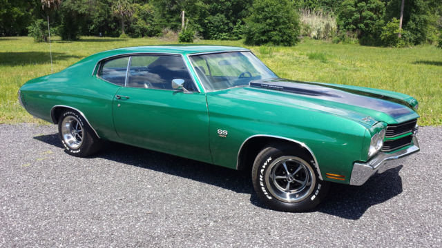 1970 Green Chevrolet Chevelle Coupe